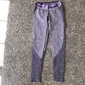 Purple Gymshark leggings
